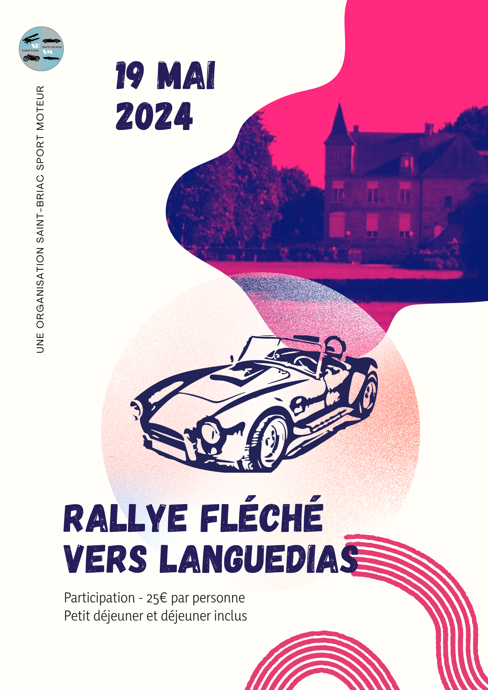 Le premier rallye fléché de l’association : Au fil de l’eau et des châteaux 